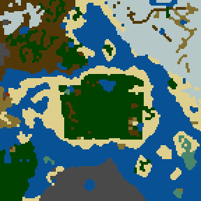 Surface minimap of The Princess