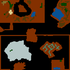 Underground minimap of The Princess