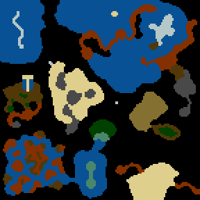 Underground minimap of The Rebirth