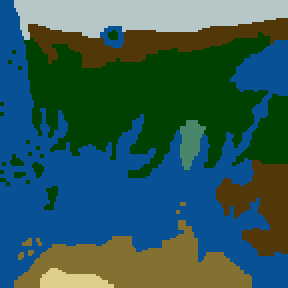 Underground minimap of The Riftwar