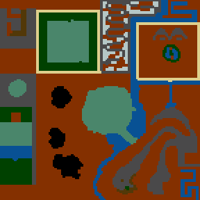 Underground minimap of The search for the Cloak