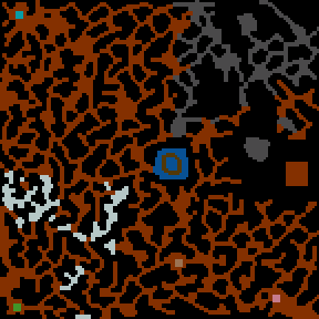 Underground minimap of The Shadow of Death