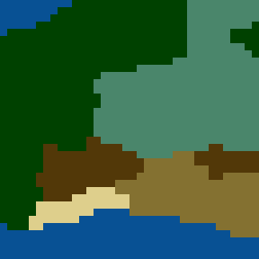 Surface minimap of The Slayer