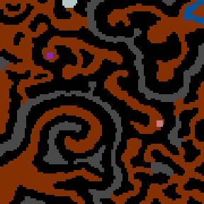 Underground minimap of The sword of dissension