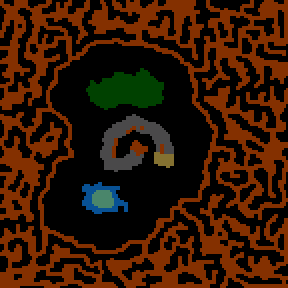 Underground minimap of The Tale of the Mighty