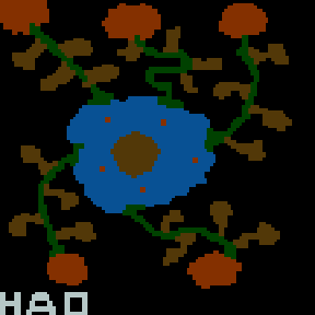 Underground minimap of The Tale of the young Princess