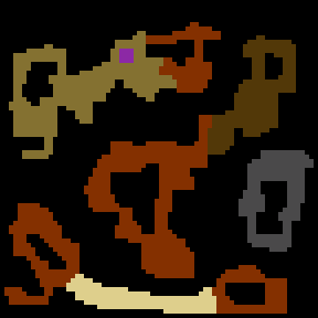 Underground minimap of The Underworld