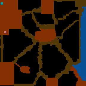 Underground minimap of The Untold Heroes
