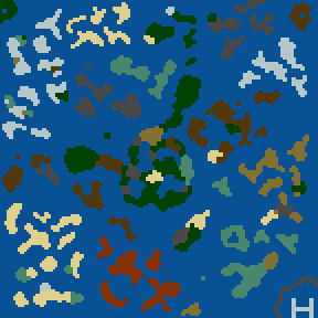 Underground minimap of The Uprising