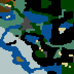 Underground minimap of The Valhalla