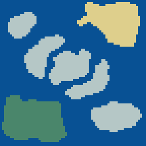 Underground minimap of The War for domination
