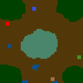 Surface minimap of The War is on(Allies)