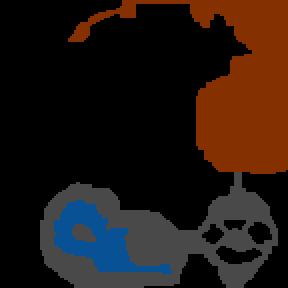 Underground minimap of The War of Continents