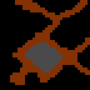Underground minimap of The Wastes