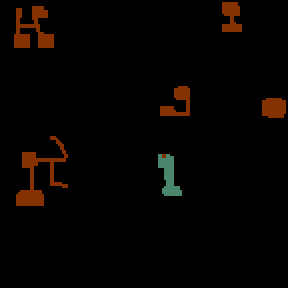 Underground minimap of Thief's Quest