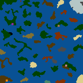 Underground minimap of Thousand Islands