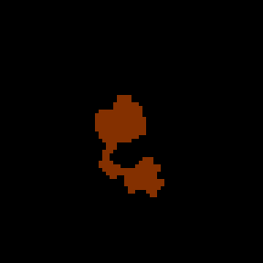 Underground minimap of Three lakes