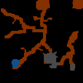 Underground minimap of Thyatis 3