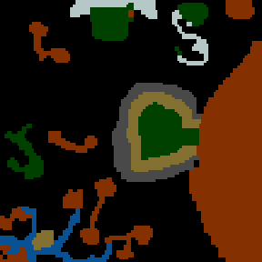 Underground minimap of Time laps