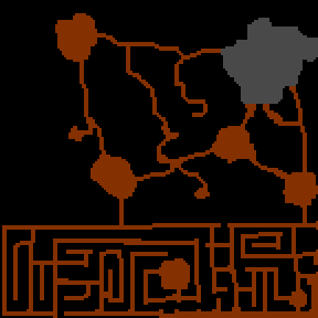 Underground minimap of Time of the gods (Allies1)