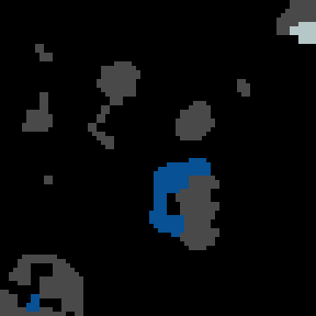 Underground minimap of Titan