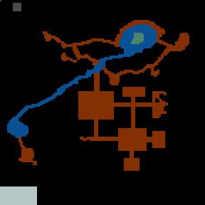 Underground minimap of Titanic Pride: Eps. I, II, III