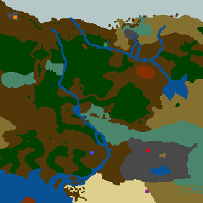 Underground minimap of Tolkien's adventureV10