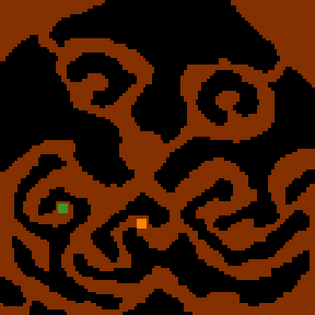 Underground minimap of Topaz
