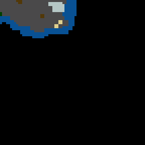 Underground minimap of Tortured Lands