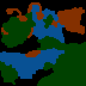 Underground minimap of Treasure Islands