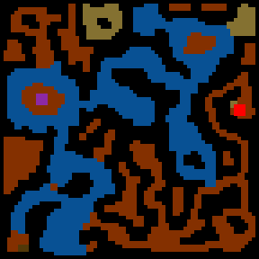 Underground minimap of Treasure Islands