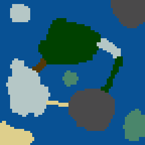 Surface minimap of Trio