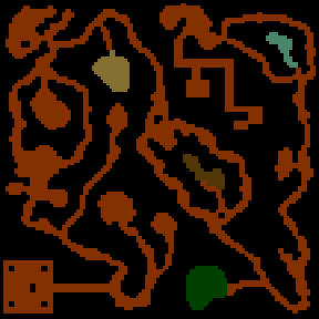 Underground minimap of Tunnel To Tintagel