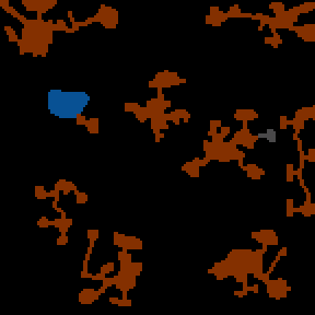 Underground minimap of Turrican