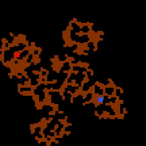 Underground minimap of Twin Islands