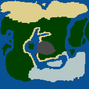 Underground minimap of Two Continents