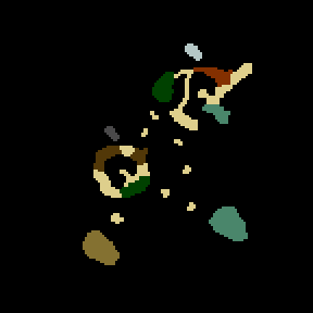 Underground minimap of Two kindoms