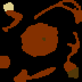 Underground minimap of Two Story Towns