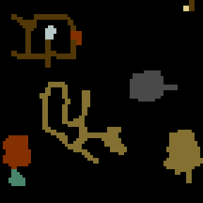 Underground minimap of Umarł Król... Niech żyje Król!