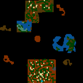 Underground minimap of Unconquered Kingdoms