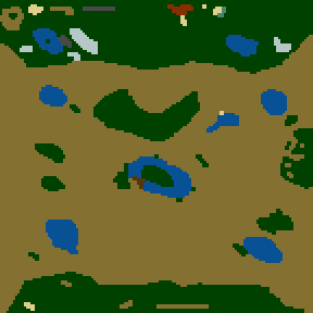 Underground minimap of Undead Apocalypse V2.1