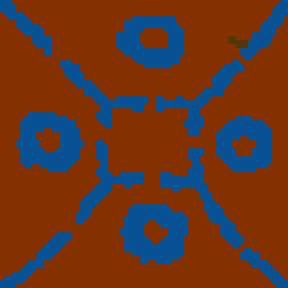 Underground minimap of Undeground Dragon Island