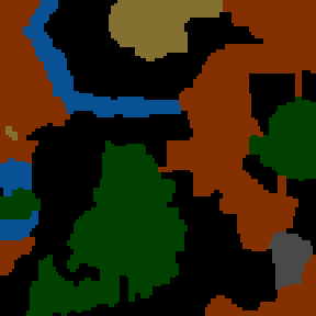 Underground minimap of Underground Passage