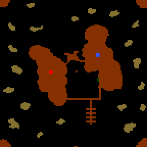 Underground minimap of Underground rebellion