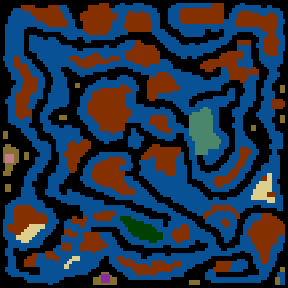 Underground minimap of Underground River
