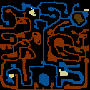 Underground minimap of Undiscovered Worlds (Allies)