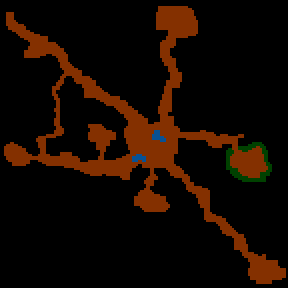 Underground minimap of Unearthed City of Aukuba