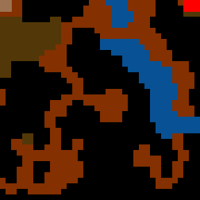 Underground minimap of Пещера Герфрекса V1.6