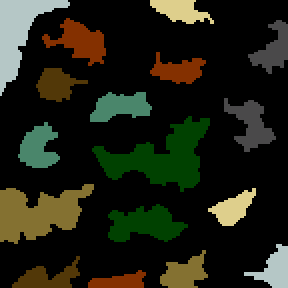 Underground minimap of Великие походы Средиземья (v1)