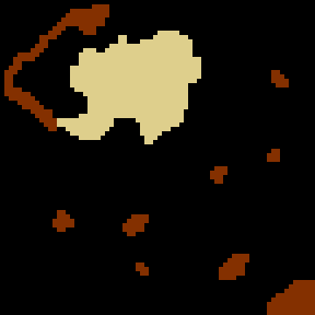 Underground minimap of Vampire hunt!